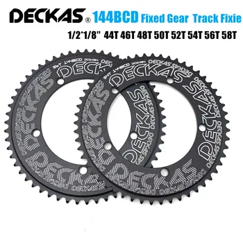 Deckas 144BCD foaia fixed gear fixie biciclete speciale single speed gear wheel Angrenaj 44T 46T 48T 50T 52T 54T 56T 58T