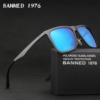2019 Clasic Unisex Brand de Calitate, Oameni de Aluminiu ochelari de Soare HD Polarizate UV400 Oglindă de sex Masculin Ochelari de Soare Femei Pentru Barbati Oculos de sol