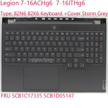 Legiunea 7-16 Tastatura 5CB1C17335 5CB1D05147 Pentru Lenovo Legiunea 7-16ACHg6 Laptop 82N6 7-16ITHg6 Laptop 82K6 statele UNITE ale americii Storm Grey Test OK