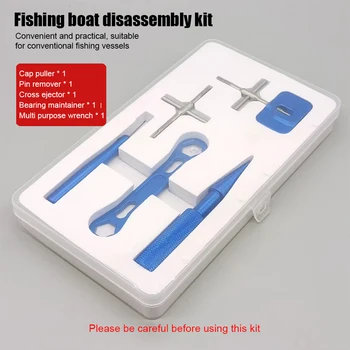 Pescuit Tambur Kit de Reparare Multifuncțional Rulment de Demontare DIY Modificat de Întreținere a Demonta Bobina de Pescuit Instrumentul de