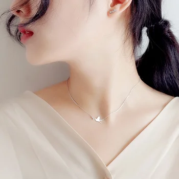 DIEERLAN coreeană Bijuterii Noi Zirconia Înghiți Cravată Coliere pentru Femei Nuntă Fete Declarație de Bijuterii kolye