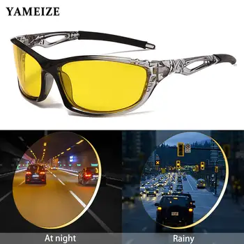 YAMEIZE Polarizate de Noapte Viziune Ochelari Pentru Conducere de Moda ochelari de Soare Sport Anti Orbire de Conducere Ochelari Vintage ochelari de Soare Gafas