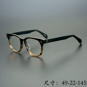 Vintage Acetat de ochelari cadru 5236 design Unic, clasic pătrat de dimensiuni mari, ochelari femei barbati original cutie caz, free shiping