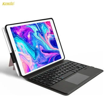 Smart Caz iPad cu Tastatura pentru iPad-9-8-7-Gen 2021 2020 2019 &iPad Air 3-2019 &iPad Pro 10.5