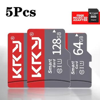 5PCS Personalizate LOGO-ul Micro SD 4GB 8GB 16GB 32GB 64GB de Memorie Card de 64 32 16 8 4 GB TF Card SD cu Adaptor Pentru Smartphone Picătură de Transport maritim