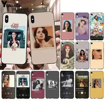 Cantareata Sexy model Lana Del Rey Telefon Caz pentru iPhone 13 12pro max 11 pro XS MAX 8 7 6 6S Plus X 5 5S SE 2020 XR caz