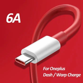 Încărcare rapidă USB-C Cablu pentru Oneplus 6A Warp Dash Cablu de Încărcare Pentru Un Plus 8 7 Pro 7t 7 T 6t 6 5t 5 3t Fir de Urzeală de Încărcare Cablu