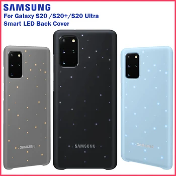 Samsung Origianl Oficial Autentic Galaxy S20 S20+ S20 Ultra S20Ultra 5G LED Smart Fundal Caz de Protecție de LED Smart Cover