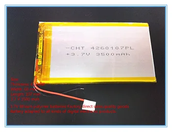 3.7 V bateriile litiu-polimer, 4060105, 4260107, 3500 mah aplicabile tableta baterii reîncărcabile