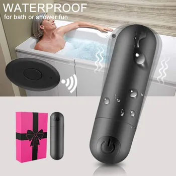 Control de la distanță Glont Vibrator Puternic, USB de Încărcare Clitorisul Stimulator Vaginal Adult Jucarii Sexuale pentru Femei Masturbare Sex-Shop