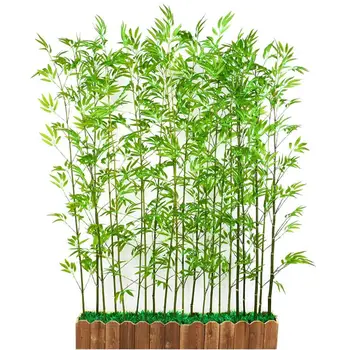 50pcs Simulate de Bambus, Frunze Artificiale Ramuri de Frunze de Plante de Nunta Decoratiuni Acasă Podoabă Pentru Birou, Restaurant
