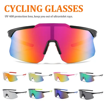 Sport în aer liber ochelari de Soare UV400 Protecție Vânt Ochelari Ochelari cu Lentile Polarizate Ochelari de Ciclism Pentru Barbati Femei