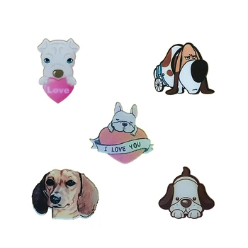 Desene animate Acrilice Broșe De Câine Serie de Pini, Puteți să-l Atârna Pe Ghiozdan Sau Rucsac Ca O a Cincea La Prieteni