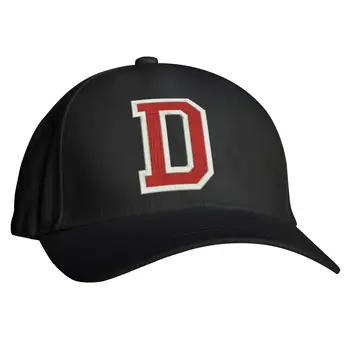 Scrisoarea D șapcă de Baseball Cadou de Ziua Alfabetului Hiphop Style Design Pălărie