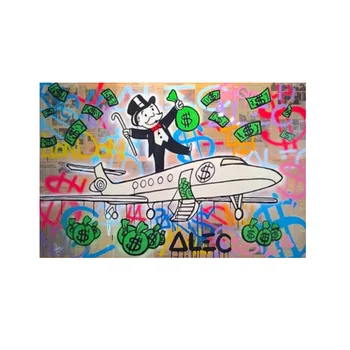Alec Monopolyingly de Arta Graffiti, Postere si Printuri Moderne, Street Art, Canvas Tablouri pe Perete Imagini de Artă Decor Acasă