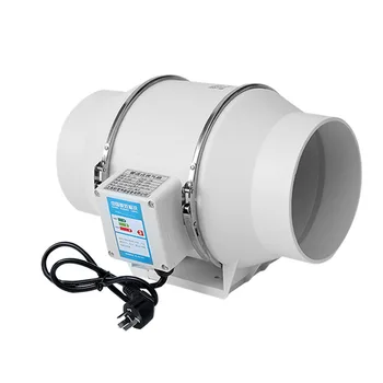 5inch Electric Ventilator de Evacuare Puternic Conductă Ventilator Extractor de Baie Ventilație Bucătărie Toaletă Perete de Curățare a Aerului de Ventilație Ventilator