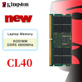 Kingston DDR5 4800MHz Non-ECC Unbuffered Memorie Laptop SODIMM 16GB Kit 32GB 262-pin Suport Intel 12 CPU CL40 Notebook RAM