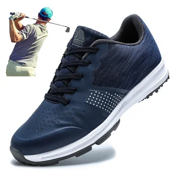 Profesional Pantofi de Golf pentru Barbati Impermeabil în aer liber Golf Sport Formatori de Mens de Dimensiuni Mari de Primăvară-Vară Golf Adidasi