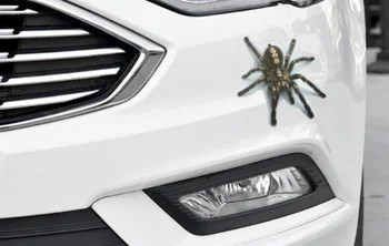 Masina 3D Autocolant Animale Bara Spider Gecko Scorpioni Pentru Renault Kaptur Koleos Megane Latitudine Cadjar Kwid Clio Twingo