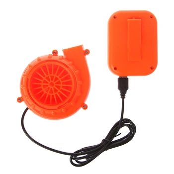 Electric Mini Ventilator Suflanta de Aer Gonflabil Toy Costum Papusa Baterie USB Alimentat