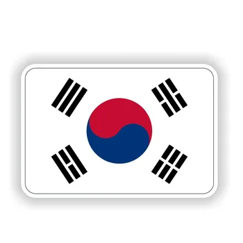 Personalizate Coreea de Sud Flag Masina Sticker Auto Geam Spate Fereastră Decorare Auto-styling Corpul Deca