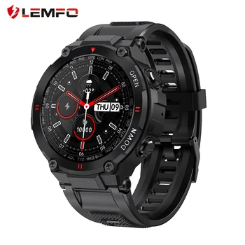 LEMFO Nou Ceas Inteligent Bărbați Tracker de Fitness de 400 mAh Bluetooth Apeluri Personalizate Cadrane Sport în aer Liber, Smartwatch pk t rex