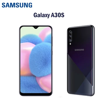 Samsung Galaxy A30s 4G SmartPhone de 6.4 Inch A307F 4GB RAM, 128GB ROM Dual SIM Camera de 25MP 4000mAh Original telefon Mobil Android