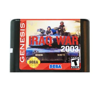 Războiul din irak din 2003 16 biți MD Carte de Joc Pentru Sega Mega Drive Pentru SEGA Genesis