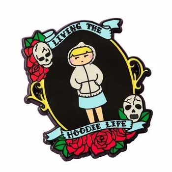 Introvertit Doodles x Punky Email Pin