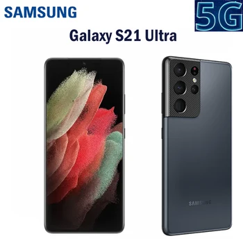 Original Samsung Galaxy S21 Ultra 5G G998U1 S21U 6.8