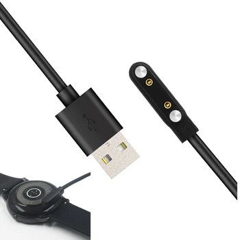 Magnetic Cablu USB de Încărcare Cablu pentru Xiaomi Imilab KW66 YAMAY SW022 Haylou Solare LS05 RT2 LS10 Ceas Inteligent Adaptor Încărcător