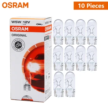 OSRAM Original T10 W5W Auto de Interior Standard, Lumina Lămpii de Semnalizare OEM Auto Bec 12V 5W W2.1x9.5d 2825 en-Gros de 10 bucati