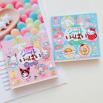 Japoneză Sanrio Sticker Book 2 Stil Kuromi Cinnamoroll Desene Animate Material Autocolant De Mână Cont Cont Kawaii Model De Decor