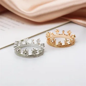 Coroana de epocă inel pentru femei bijuterii Punk Două inele pe degete viperinilor aburi anillo atac pe titan Masiv inel de en-gros