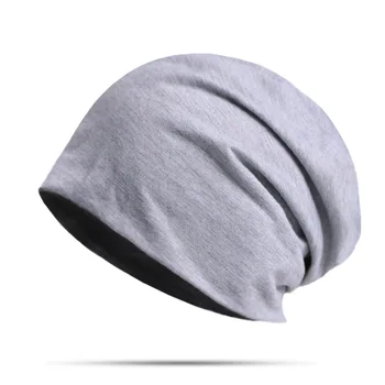 Noi Primăvara Și Toamna Căciuli, Pălării de Iarnă pentru Bărbați de Culoare Solidă de Acoperire Capac de Sport în aer liber Subțire de Vânt Moale Moda Beanie Hat