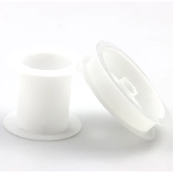 2/4/10BUC/LO Alb de Plastic Spool Gol Rotund pentru Acasă de Mână cu Margele Șir Panglică DIY Accesorii Bijuterii