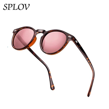 Noi Polarizat ochelari de Soare Barbati Femei Moda Rotund TAC Obiectiv Cadru TR90 de Brand Designer de Conducere Ochelari de Soare Oculos De Sol UV400