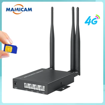 Deblocat 3G SIM 4G Router cu 3 Antene de 5dbi, Industria 4G Modul Wireless WIFI Router pentru Wi-fi IP aparat de Fotografiat și Camera AHD