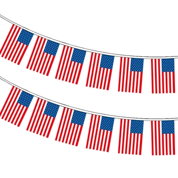 xvggdg statele unite ale americii șir de Steaguri 38pcs/set Steagul American String americii statele UNITE ale Americii Bunting Banner mic NE flagt bannere