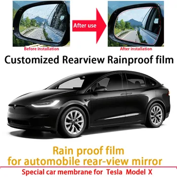 Pentru Tesla Model X Model-Modelul S-Y Model3 Oglinda Retrovizoare Auto Folie de Protectie Personalizate Retrovizoare Impermeabil filmul Accesorii Auto