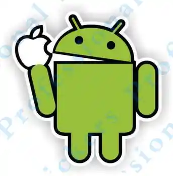 Android Manca Mere Interesant Autocolante Auto Telefon Mobil Decalss Geam caroserie Autocolante Auto pentru Autoturisme, Motociclete, Laptop-uri, Industria