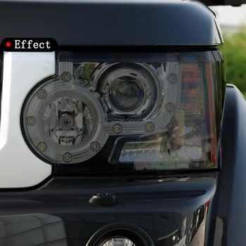 Masina Faruri Tenta de Afumat Negru Film Protector Transparent TPU Autocolant Pentru Land Rover Discovery 4 LR4 2009-2016 Accesorii