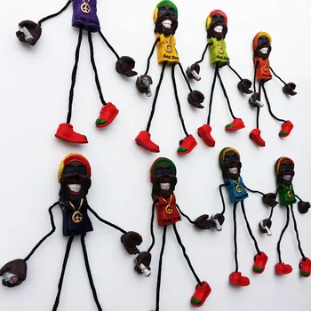 QIQIPP Dominicană creative agățat piciorul magnet de frigider magneți de suveniruri decorative acasă decorare cadouri