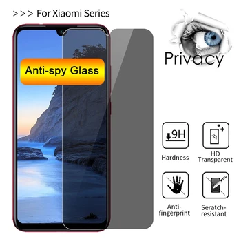 Anti-spy Sticlă de Protecție pentru Xiaomi Mi 9T Pro Ecran Protector pentru Mi-6 Juca Pocophone F1 Sticlă Securizată de 8 Km SE Lite