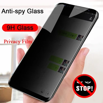 Anti-Spy Ecran Protector Pentru Samsung A51 A52 A52S 5G A12 A32 A72 A21S A33 A50 A13 A71 A53 A10 S22 Ultra S21 Plus Sticla