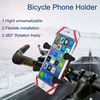 XMXCZKJ Motocicleta Ghidon Telefon Mobil Mount Titularului Cu Benzi de Silicon pentru iPhone SE 11 Biciclete Silicon X-grip Stea Telefon