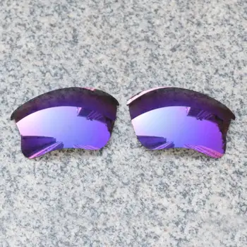En-gros E. O. S Polarizate Îmbunătățită Lentile de Înlocuire pentru Oakley Flak Jacket XLJ ochelari de Soare - Violet Violet Polarizati Oglinda