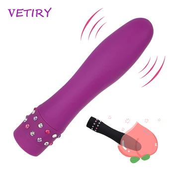 VETIRY Diamant Glont Vibrator AV Stick Multispeed G-Spot Masaj Clitoris Vagin Stimulator Jucarii Sexuale pentru Femei Masturbare