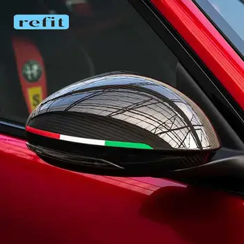 Oglinda retrovizoare auto ghirlanda decor autocolant Pentru Alfa Romeo Giulia Stelvio 147 159, giulietta Modificarea Accesorii