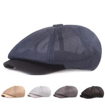 2021 ochiurilor de Plasă Respirabil Octogonal Pălărie All-meci Pălărie vânzător de ziare pentru Bărbați și Femei Excursie Parasolar Bereta Boina, Pictor Hat, Hat Departe